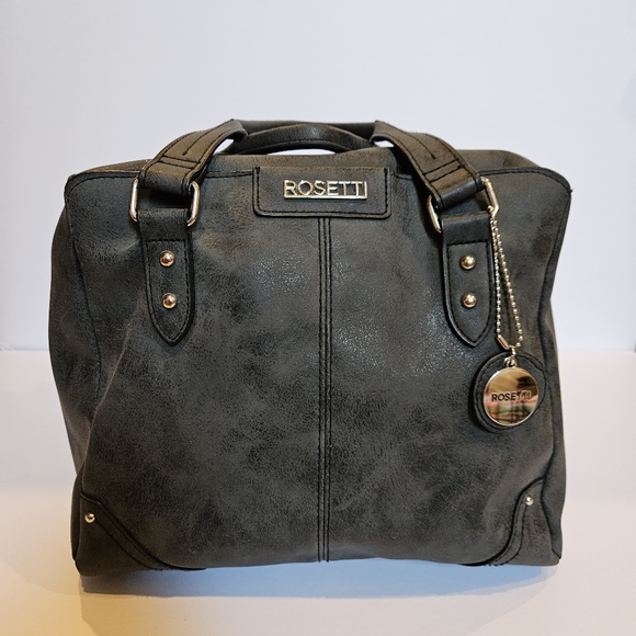 Rosetti Charcoal Gray Tote Bag - Picture 1 of 6